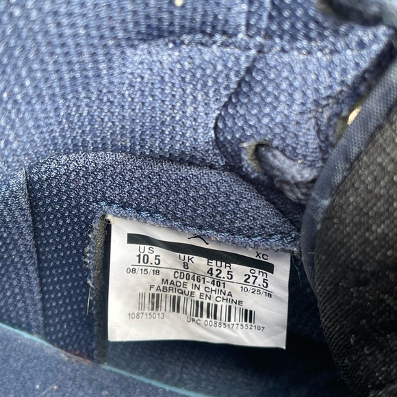 Nike Air Jordan 1 Retro High Blue Chill UNC Patent Leather - Picture 3 of 8